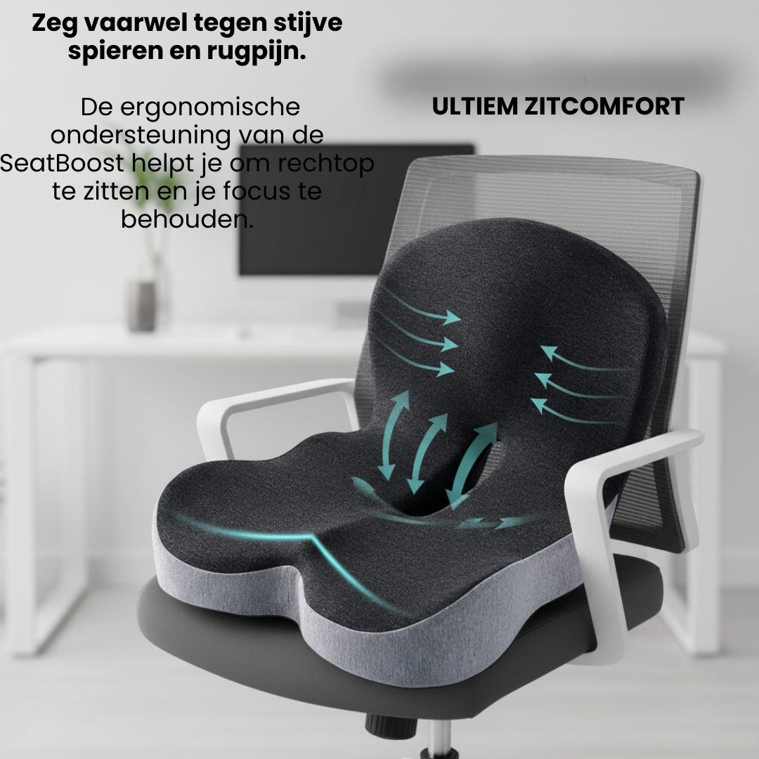 Body Relief Zitkussen met Rugondersteuning (kopie)