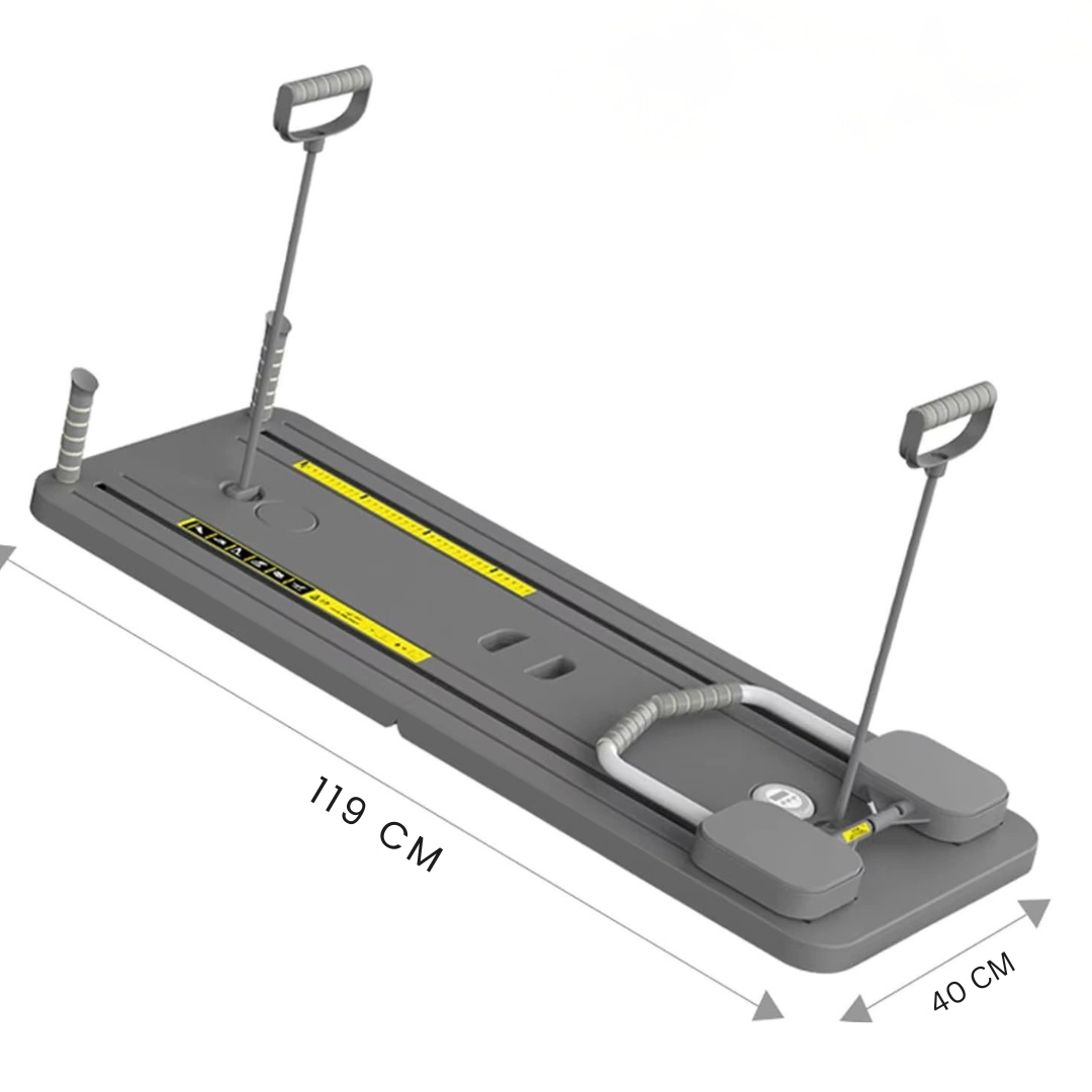 Pilates Board 8-in-1 – Opvouwbare Reformer voor Thuis | Core & Full-Body Training