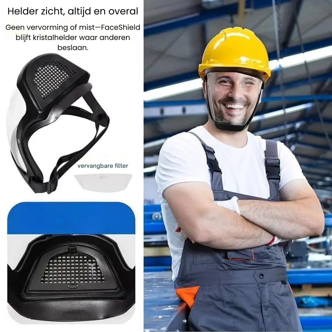 FaceShield Vol-Visor Bescherming