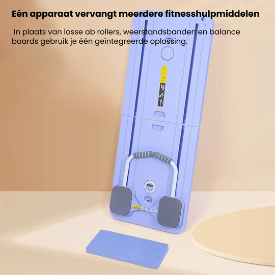 Pilates Board 8-in-1 – Opvouwbare Reformer voor Thuis | Core & Full-Body Training