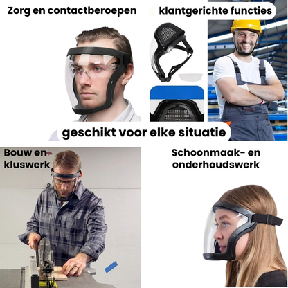 FaceShield Vol-Visor Bescherming