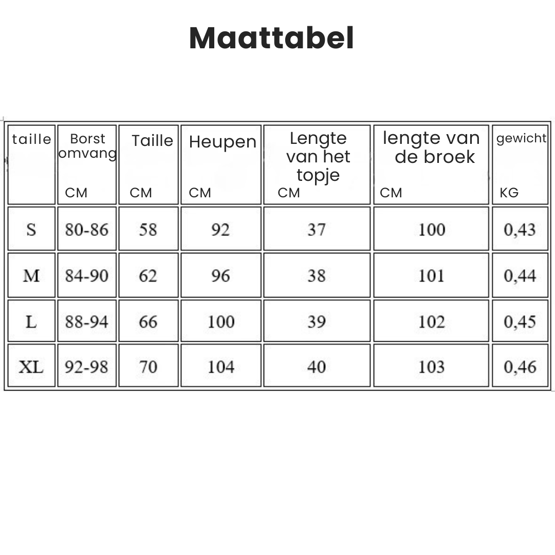 FluffyWarm Dames Pyjama – Fluffy 3-Delig Outfit