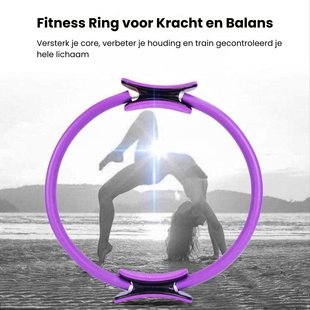 Pilates Ring met Antislip Handgrepen