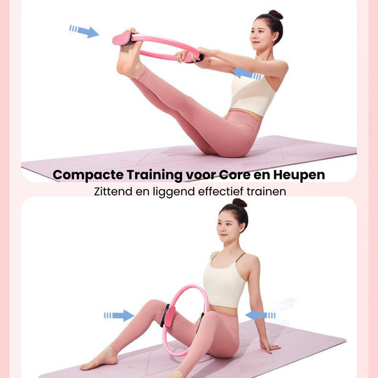 Pilates Ring met Antislip Handgrepen